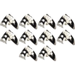 Dunlop Fingerpick Nickel Silber 025 Zoll 10er Pack