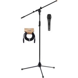 Sennheiser XS 1 + Mikrofonständer + N-RoK Premium XLR Kabel 10m