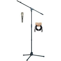 Mipro MM-59 dynamisches Supernieren-Gesangsmikrofon + Stativ + Kabel