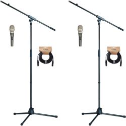 Mipro MM-59 dynamisches Supernieren-Gesangsmikrofon Doppel Bundle