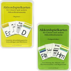 Akkordspielkarten Komplettset