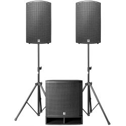 HK Audio Sonar 112 Xi Doppelpack + PORTABLE SUB 115 A