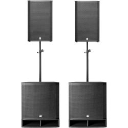 HK Audio LUNAR 115 XA Doppelpack + PORTABLE SUB 118 A