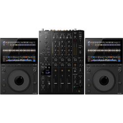 AlphaTheta CDJ-1500X + AlphaTheta DJM-V5