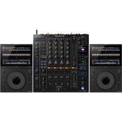 AlphaTheta CDJ-1500X + Pioneer DJ PLX-1000 Turntable + Pioneer DJ DJM-A9