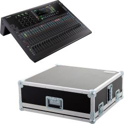 Allen & Heath QU-6D Digitalmischpult + KORN Haubencase inkl. Kabelfach
