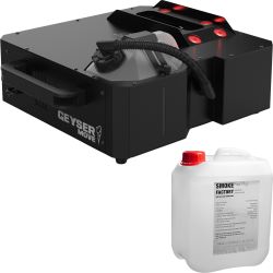 Chauvet DJ Geyser Move Vertikal Nebelmaschine + Fast Fog CO2 Effekt