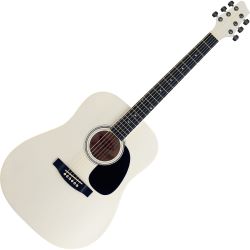 STAGG Westerngitarre SW203 weiß