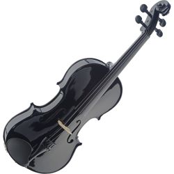 STAGG VN-4/4 Black Violine & Standard Softcase