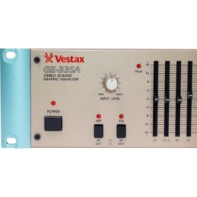 Vestax / GEQ 9 BAND EQUALIZER 日本製 Vestax GEQ 9 Band Equalizer Made in Japan Rare Vintage