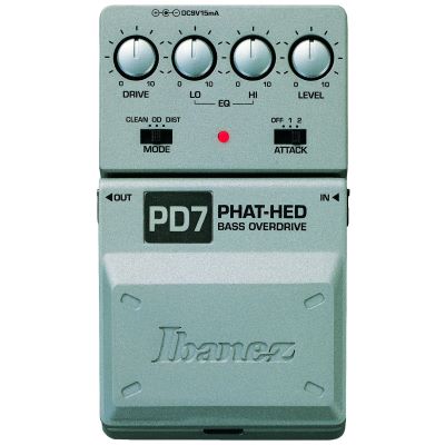 Ibanez PD7 Phat Head Bass Distortion Effektpedal | music store