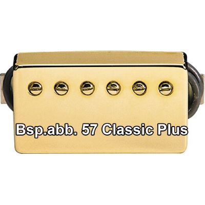 Gibson 57 Classic Plus Humbucker Gold Cover | music store