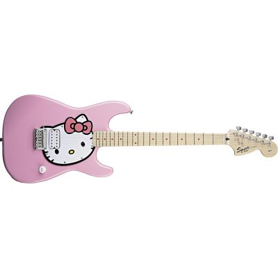Fender Squier Hello Kitty Strat Pink | music store