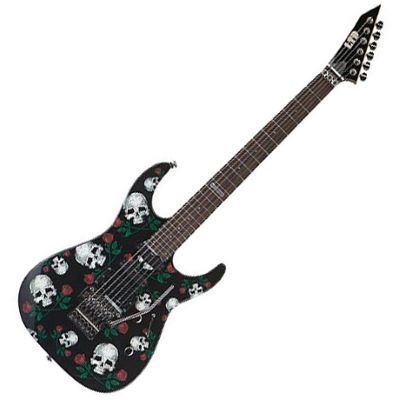 ESP LTD スカルローズ　M-200SR エレキギター ESP Ltd M-200SR