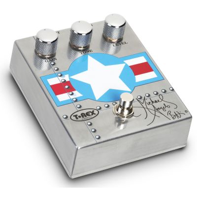 ギター T-REX / Michael Angelo Over Drive T-rex Michael Angelo batio MAB Overdrive guitar pedal demo - YouTube