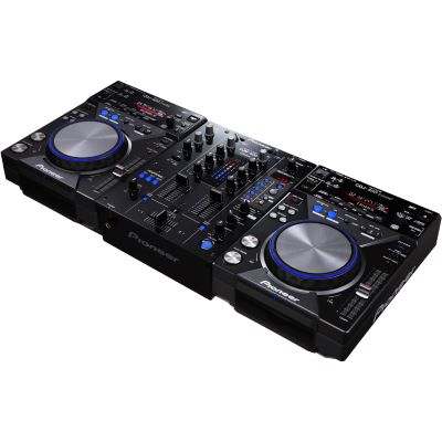 Pioneer 2x CDJ 400+1x DJM 400+1xPRO-440FLT Blue... | music store