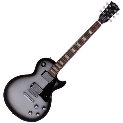 gibson les paul studio silver burst