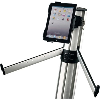 K&M 18875 iPad Halter für Spider Pro schwarz