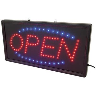 Eurolite Led Schild Open Classic Music Store