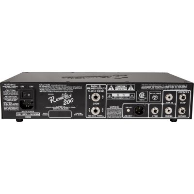 fender rumble 200 bass amp head