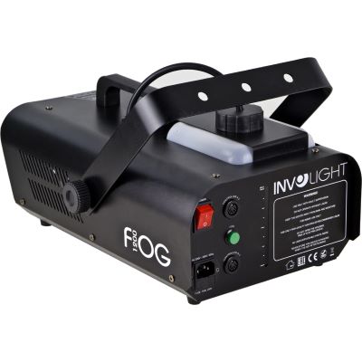 Involight FOG 1200 Nebelmaschine Set Smoke Fluid Effekt Fog Machine 3,8m Party 