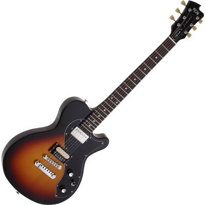 FGN J-Standard Flame Flattop HH VSB E-Gitarre