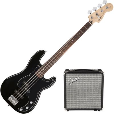Fender Squier Affinity P-Bass PJ Pack BK