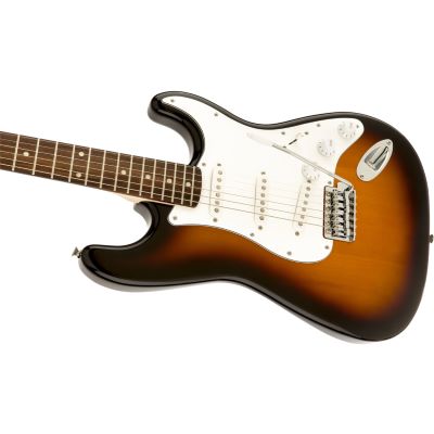 fender squier affinity stratocaster lrl brown sunburst