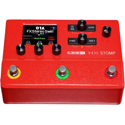 Uredelighed fornærme Udstyr Line6 Helix HX Stomp red - Limited Edition | music store