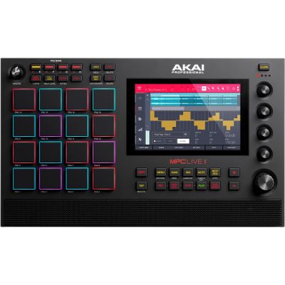 akai professional mpc live ii retro