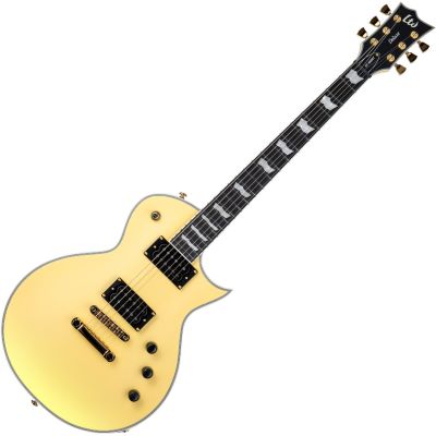 Foresee gårdsplads motivet ESP Ltd EC-1000T CTM Vintage Gold Satin E-Gitarre | music store