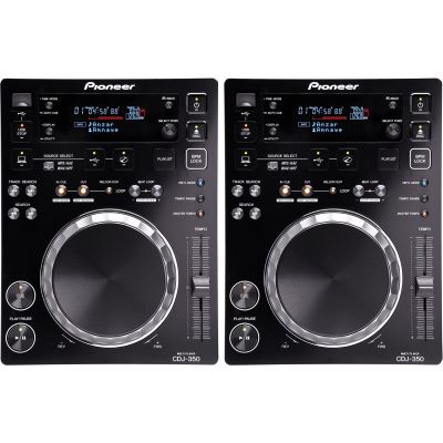 Vermietung 2x Pioneer Cdj 350 Media Player Music Store