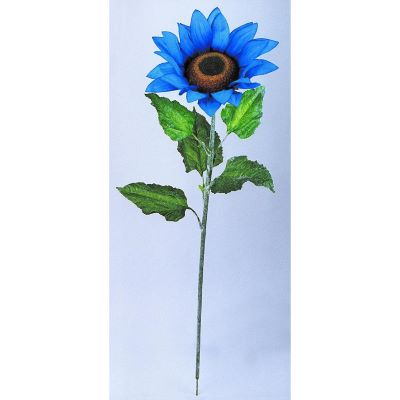 Sonnenblume Fun blau/120cm