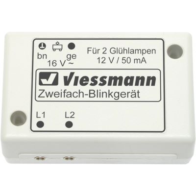 Viessmann 5027 Zweifach-Blinkgerät Blaulicht