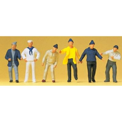 Preiser 1/87 Th – Pr10030 – Arbeiter-Figuren Für Modelleisenbahn H0 – Verschiedene Posen, Für Modellbauer Ab 14 Jahren