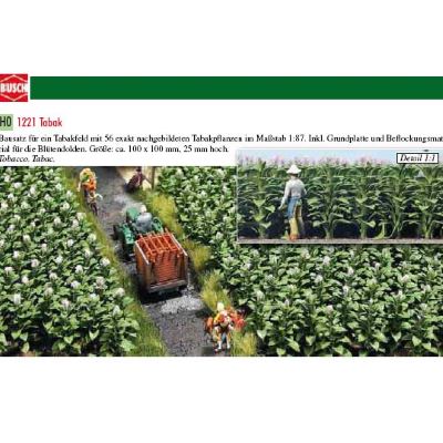 Busch 1221 Tabak in Blumen