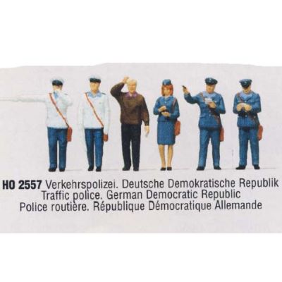 Merten 0282557 TT Verkehrspolizei DDR 6 Figuren NEU OVP 