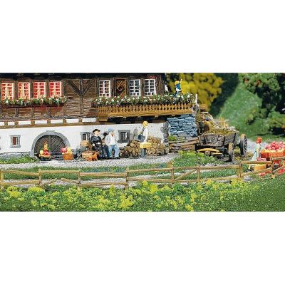 FALLER 272407 Weide- Und Jägerzaun – Bausatz Für Modell-Landschaft, Spur N