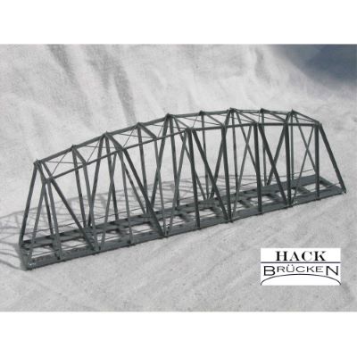 Hack Brücken 22050 Bogenbrücke · 18 cm, BN 18, grau - Modellbahnshop