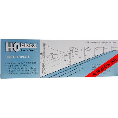 1 x Hobbex Gartenbahn Mittelmast, DB, DR, MÁV Ausführung, 2m, BS