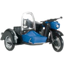 1985 MZ ETZ 250 and sidecar in Coventry, Vereinigtes Königreich