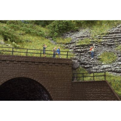 Auhagen Mauerabdecksteine – Modellbau-Set, Gesamtlänge 2880 Mm, Bunt Für Eisenbahnanlagen