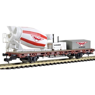 Wagon-bord Viessmann 2624 H0 Avec Mélangeur à Béton - Neuf