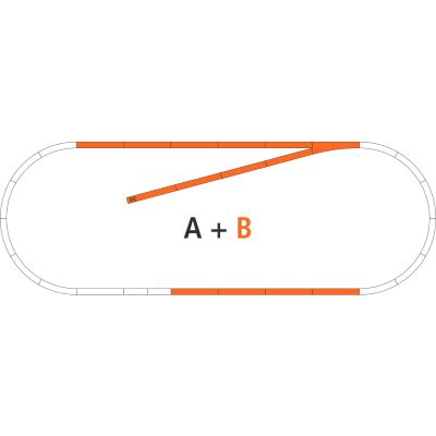 Roco 42010 ROCO LINE track set B