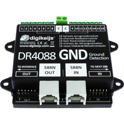 digikeijs DR4088GND Rückmeldemodul, 16-fach, S88N