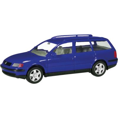 Herpa Volkswagen Passat Variant MiniKit – Weiß, Bausatz Für Modelleisenbahn, Sammler Oder Bastler