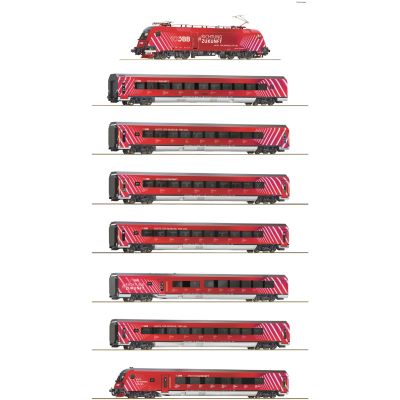 Roco 5500002 8-tlg. Set: „100 years ÖBB“-Railjet,