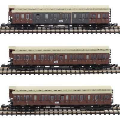MARKLIN Z SCALE 87564 PRUSSIAN PASSENGER CAR SET MIB