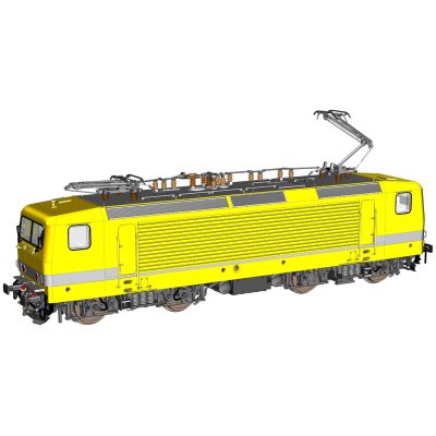 PIKO 47819 TT Elektrolokomotive BR 143 Bahnbau mit Sound
