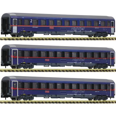 Fleischmann 6260084 N Eurofima-Wagenset Nightjet der ÖBB Epoche VI